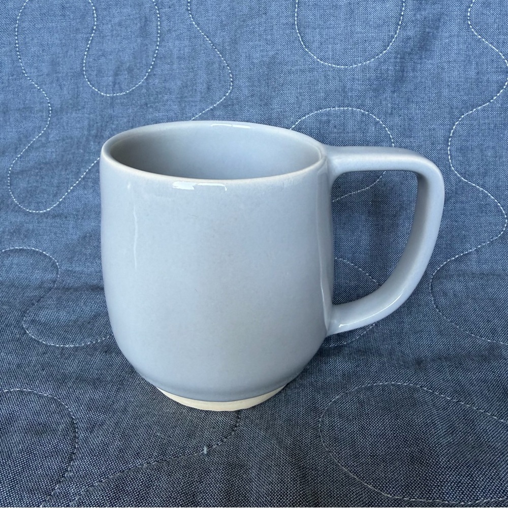 Blue Wheelthrown Ceramic Mug
